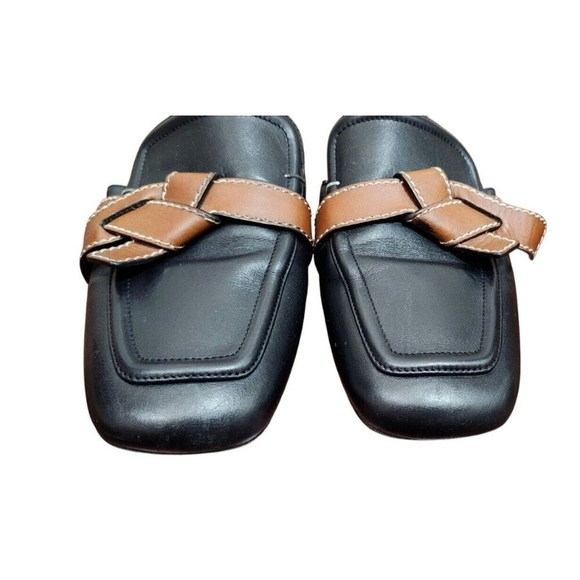 Loewe Black Gate Belted Leather Mule Size EU 39/US 9 - Picture 4 of 13